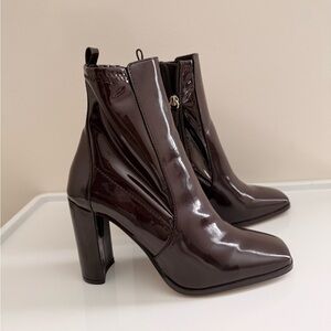 Elegant Brown Aldo Ankle Boots